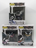 Marvel Venomized Groot #511/Storm #512/Rocket #515 Funko Pops