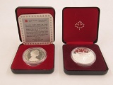 1982 + 1986 Regina/Vancouver Canada Silver Dollars