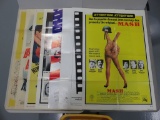 Vintage Comedy Related One Sheet Poster Lot of (8)