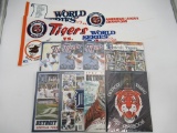 Detroit Tigers Yearbook/Championship Pennants Lot