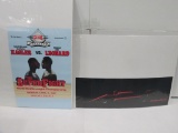 Hagler VS Leonard Super Fight 1987 & Detroit Grand Prix 1984 Original Poster Lot of (2)