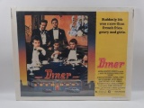 Diner 1982 Kevin Bacon Half Sheet Poster