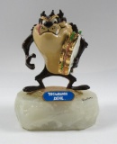 Ron Lee Warner Bros. Tasmanian Devil Figure On Marble