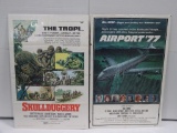 Skullduggery 1970 & Airport '77 1977 Film One Sheet Posters