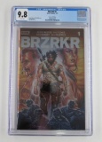Brzrkr #1 Brooks Foil Edition Variant Cover CGC 9.8/Keanu Reeves
