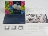 Lot of (3) 2012 Canada $20 Queen's Diamond Jubilee Fine Silver Coins
