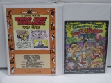 Robert Crumb Underground Comix & 1988 Tour Poster Lot of (2)