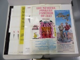 Vintage Comedy Related One Sheet Poster Lot of (7)