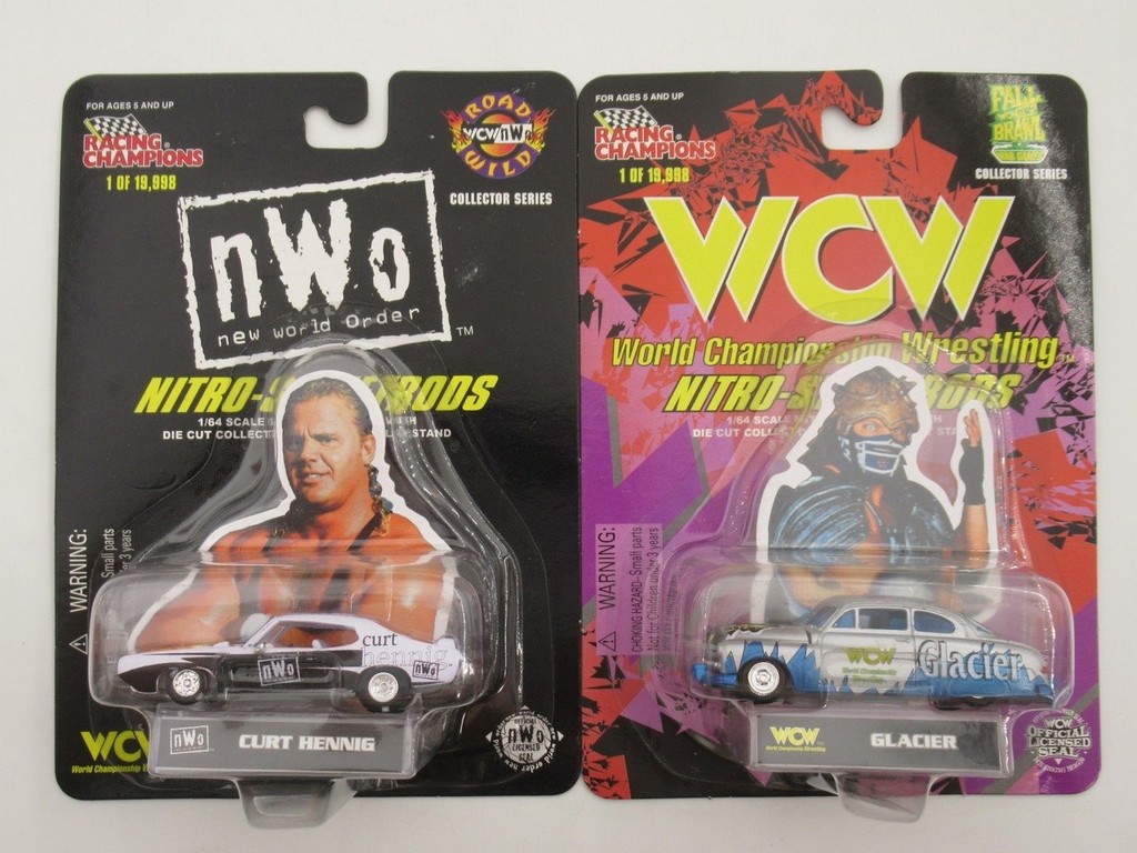 Racing Champions WCW/NOW Die-Cast Vehicles Lot | Proxibid