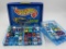 Hot Wheels Vintage to Modern Die-Cast Vehicle Lot w/Case