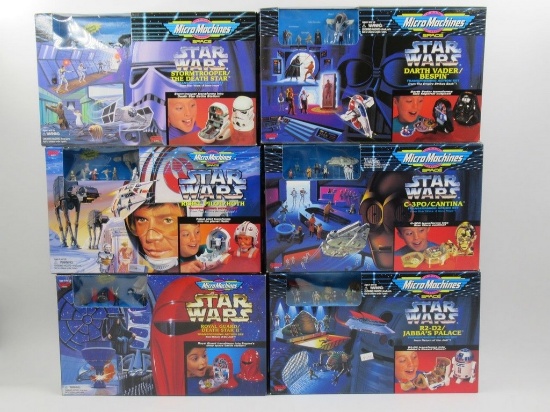 Star Wars Micro Machines Playsets Lot