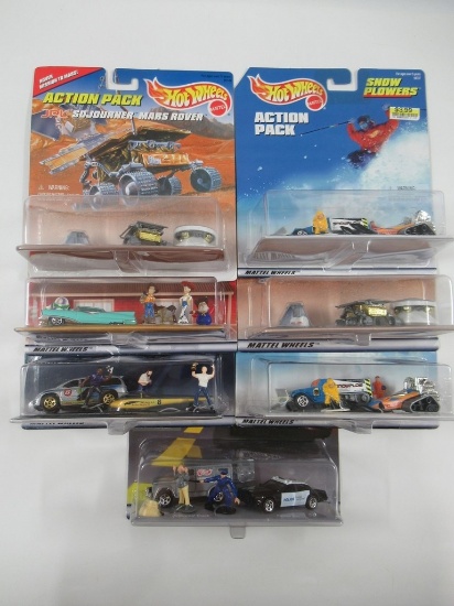 Hot Wheels Action Packs Die-Cast Lot
