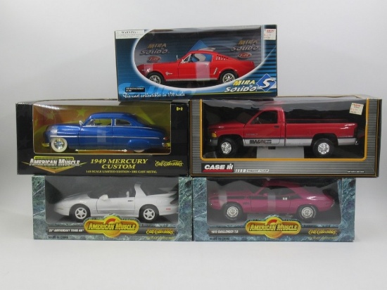 America Muscle/Solido/More 1:18 Die-Cast Vehicle Lot