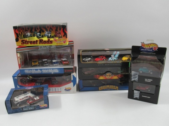 Hot Wheels Die-Cast Collector Sets Lot
