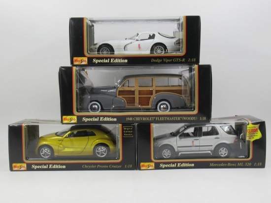 Maisto 1:18 Scale Die-Cast Vehicle Lot