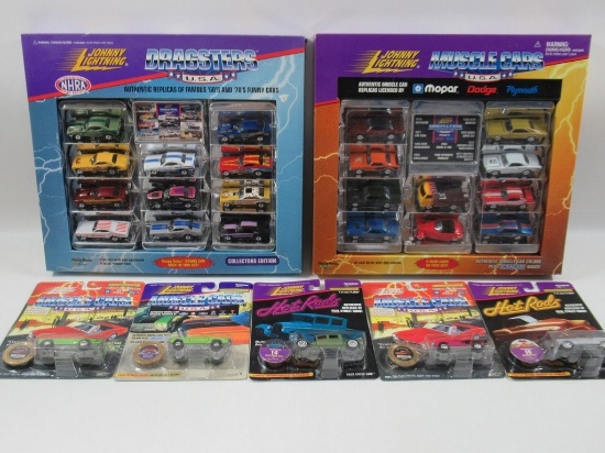 Johnny Lightning Die-Cast Vehicle Lot w/Multi-Packs