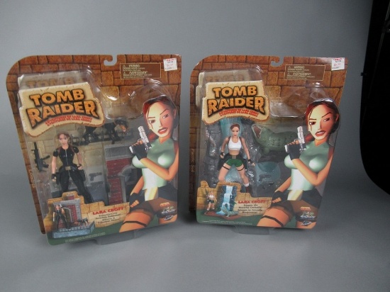Tomb Raider/Laracroft Action Figure Lot 2000