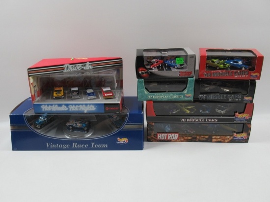 Hot Wheels Die-Cast Collector Sets Lot