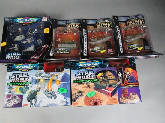 Star Wars Micro Machines Figures/Vehicles/Playsets Lot