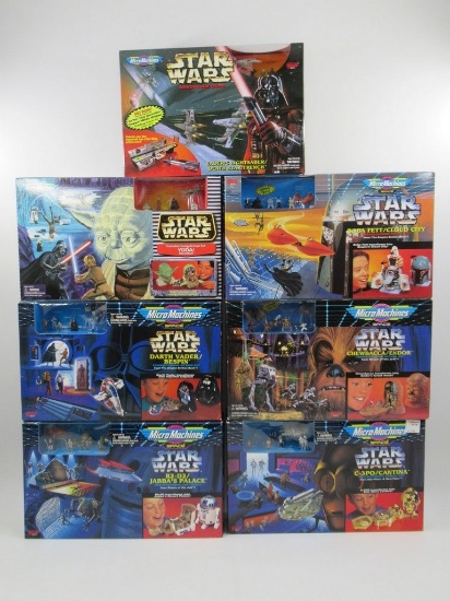 Star Wars Micro Machines Playsets Lot