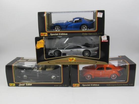 Maisto 1:18 Scale Die-Cast Vehicle Lot