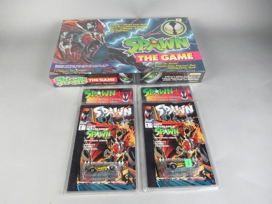 Spawn The Game + Limited Edition Die-Cast w/Comics