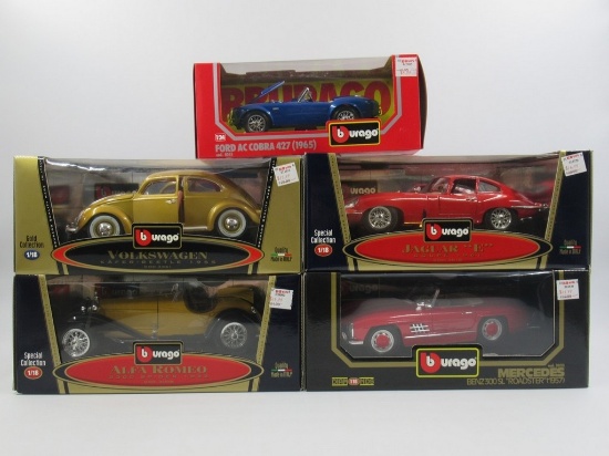 Bburago 1:18/1:24 Scale Die-Cast Vehicle Lot
