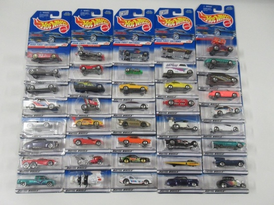 Hot Wheels 1998 First Editions Set of (40) Cars
