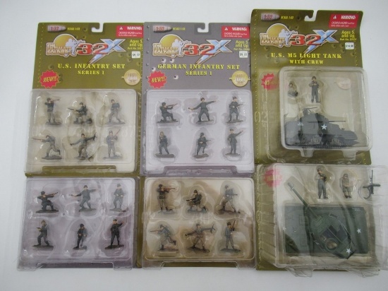 Ultimate Soldier X32 Figure/Tank Sets Lot