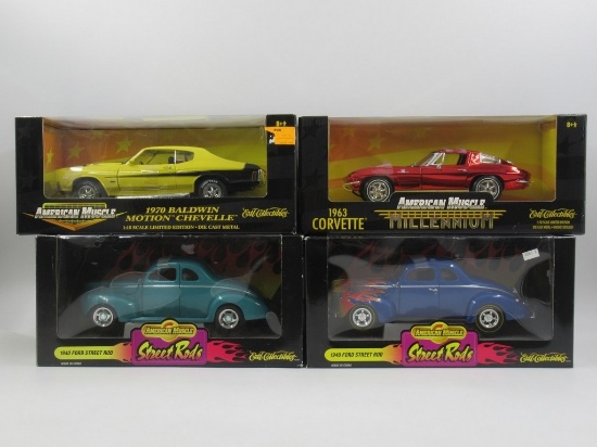 American Muscle 1:18 Scale Die-Cast Car Lot