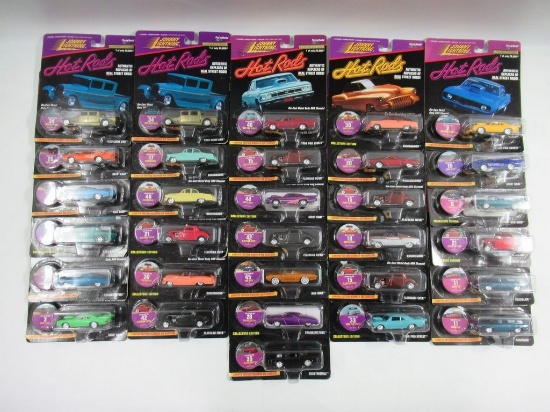 Johnny Lightning Hot Rods Die-Cast Vehicle Lot