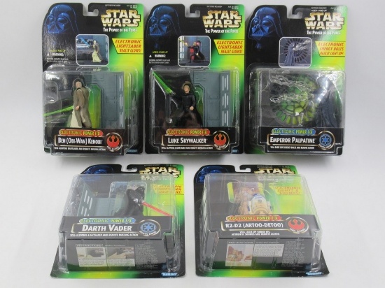 Star Wars Power of the Force Electronic F/X Figures Lot