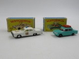 Matchbox/Lesney Vintage Car Lot w/Boxes #55 + #56