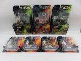 Star Wars Deluxe Figure + Speeder Bikes Lot