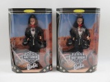 Barbie Harley Davidson Motorcycle Doll Lot of (2)
