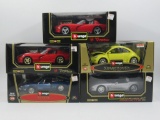 Bburago 1:18 Scale Die-Cast Vehicle Lot