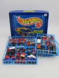 Hot Wheels Vintage to Modern Die-Cast Vehicle Lot w/Case