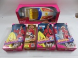 Barbie  Doll Lot with Ken/CJ Parker + Rescue Boat