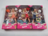 Barbie College University Cheerleader Lot of (3)