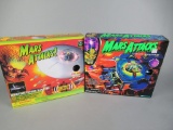 Mars Attacks! Martian Flying Saucer + Doom Saucer 1996