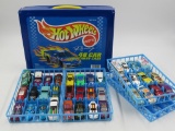 Hot Wheels Vintage to Modern Die-Cast Vehicle Lot w/Case