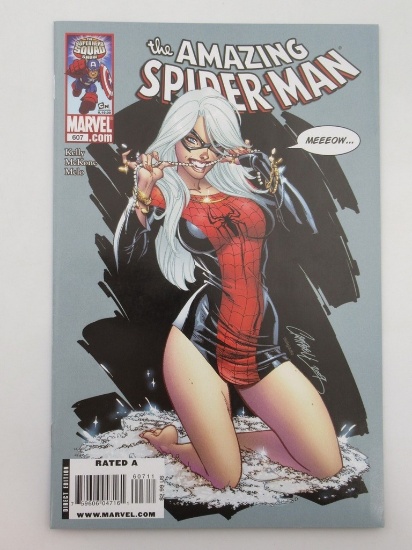 Amazing Spider-Man #607/Campbell Black Cat Cover