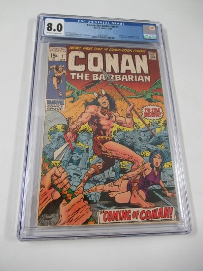 Conan the Barbarian #1 (1970) CGC 8.0