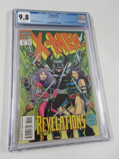 X-Men #31 CGC 9.8/Andy Kubert Cover