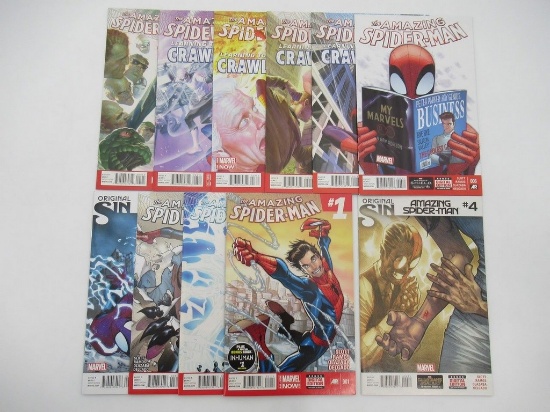 Amazing Spider-Man #1-6 + #1.1-1.5/1st Silk! Learning to Crawl