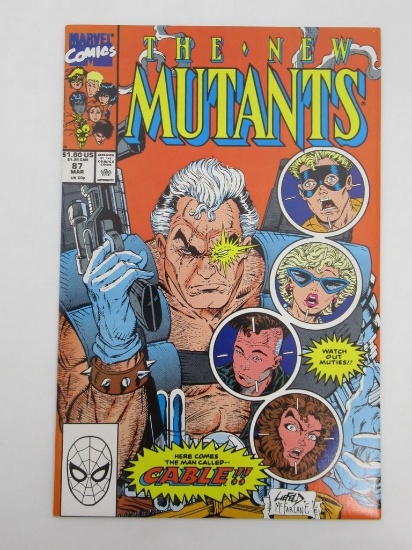 New Mutants #87/1st Cable!