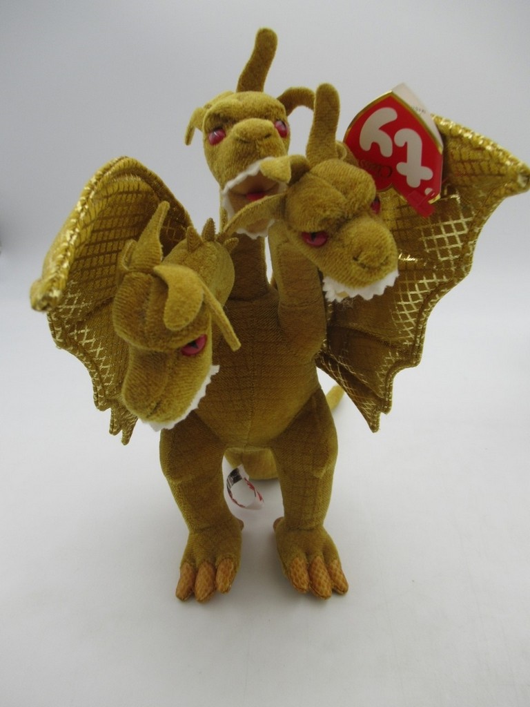 Ty Classic King Ghidorah Godzilla Japan 01 Toho RARE Beanie