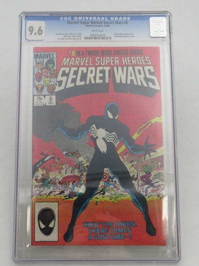 Secret Wars #8 CGC 9.6/Key Spider-Man Black Costume