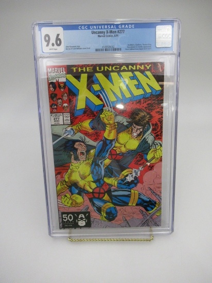 Uncanny X-Men #277 CGC 9.6/Jim Lee Cover