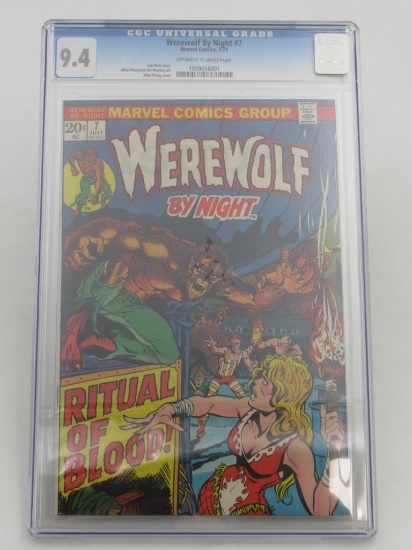 Werewolf By Night #7 CGC 9.4 Mike Ploog Cover